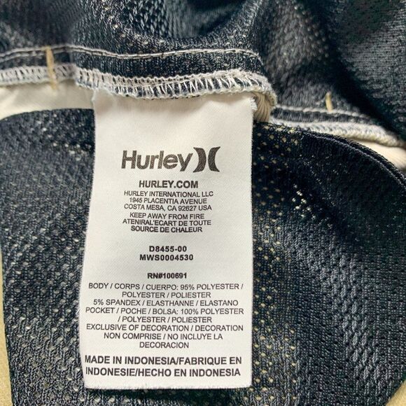 Nike Hurley‎ Shorts Men 32 Tan Golf Golfer Preppy Outdoor Casual 34x10 Athletic - Picture 11 of 16